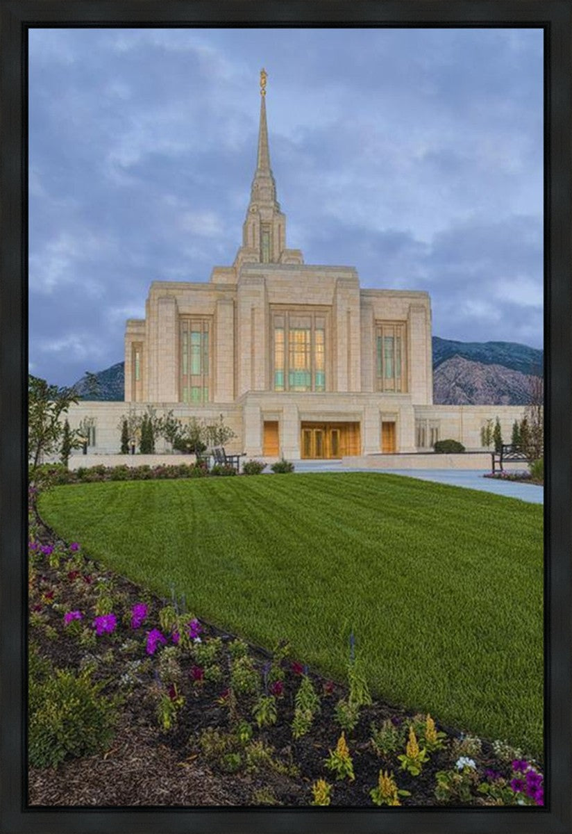 Ogden Temple 01 Gallery Wrap