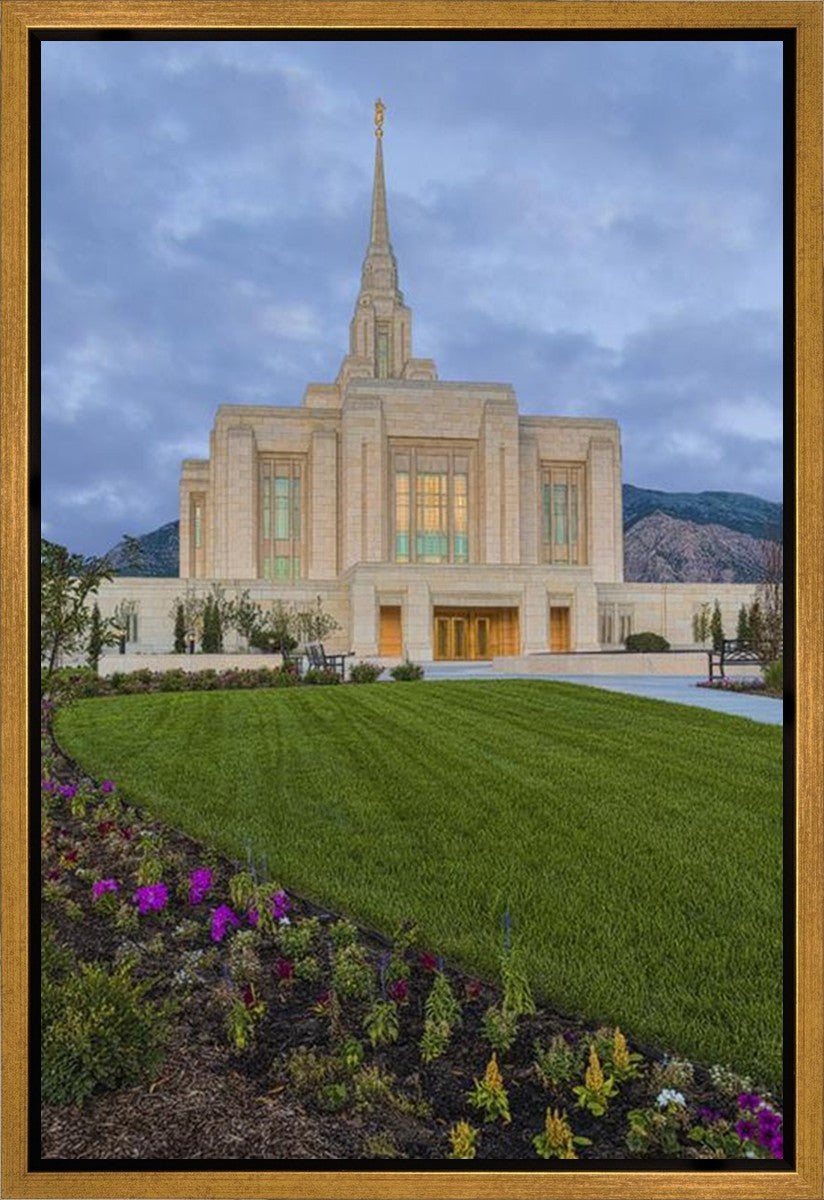 Ogden Temple 01 Gallery Wrap