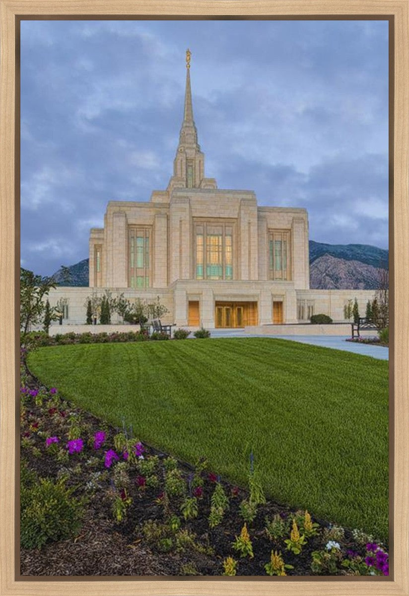 Ogden Temple 01 Gallery Wrap