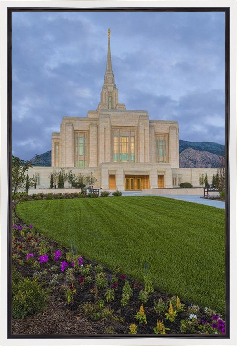 Ogden Temple 01 Gallery Wrap