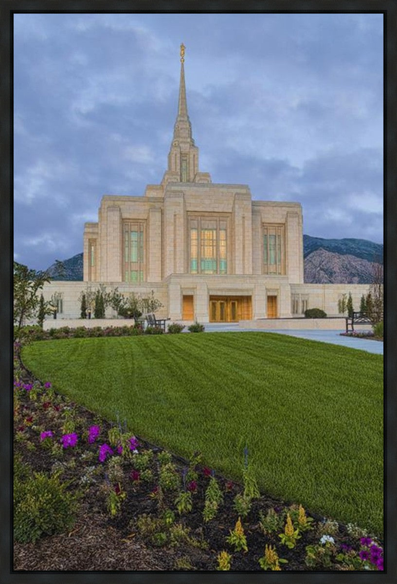 Ogden Temple 01 Gallery Wrap
