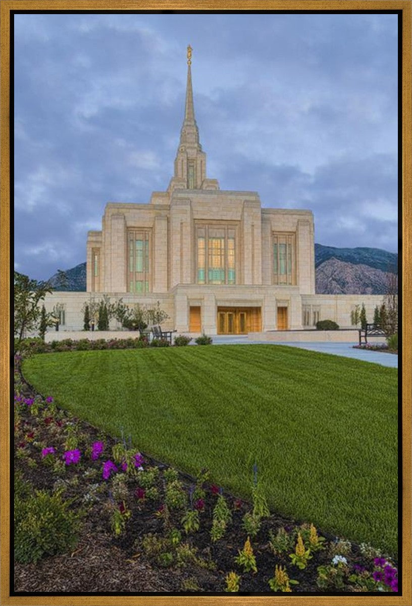 Ogden Temple 01 Gallery Wrap