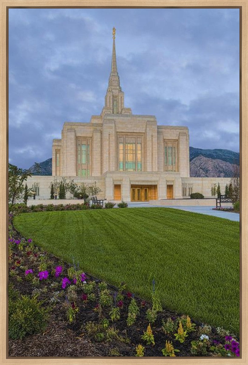 Ogden Temple 01 Gallery Wrap