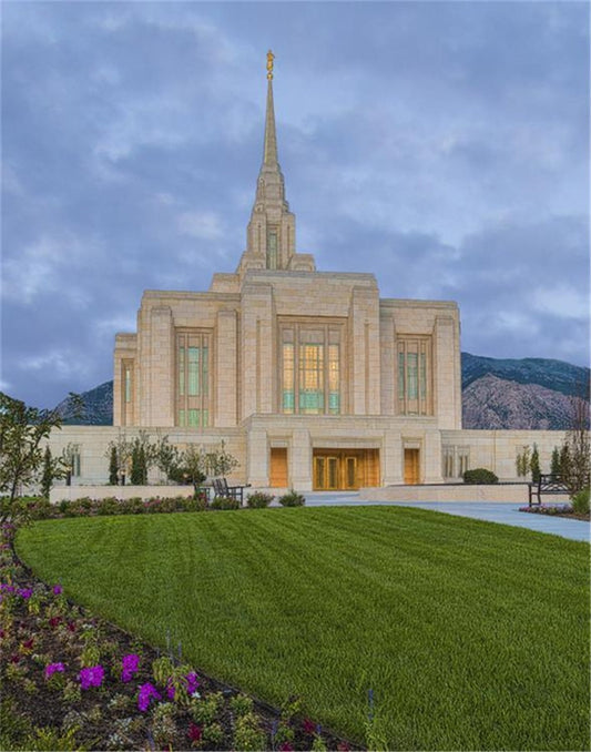 Ogden Temple 01 Gallery Wrap
