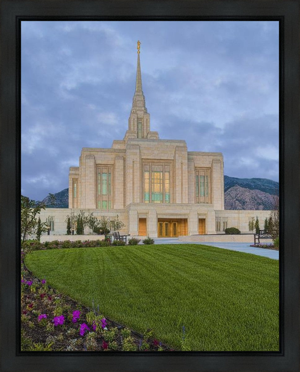 Ogden Temple 01 Gallery Wrap