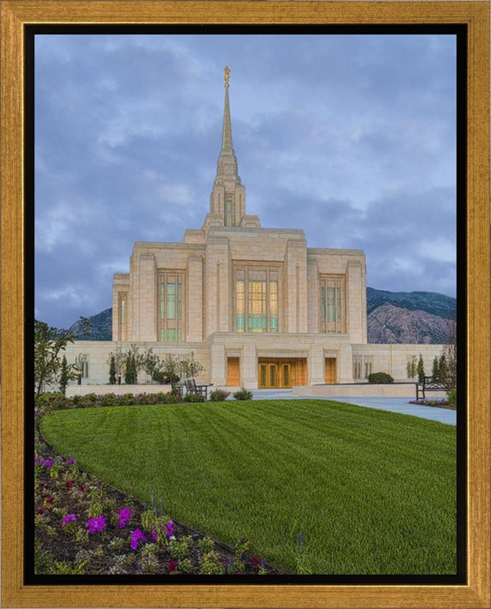 Ogden Temple 01 Gallery Wrap