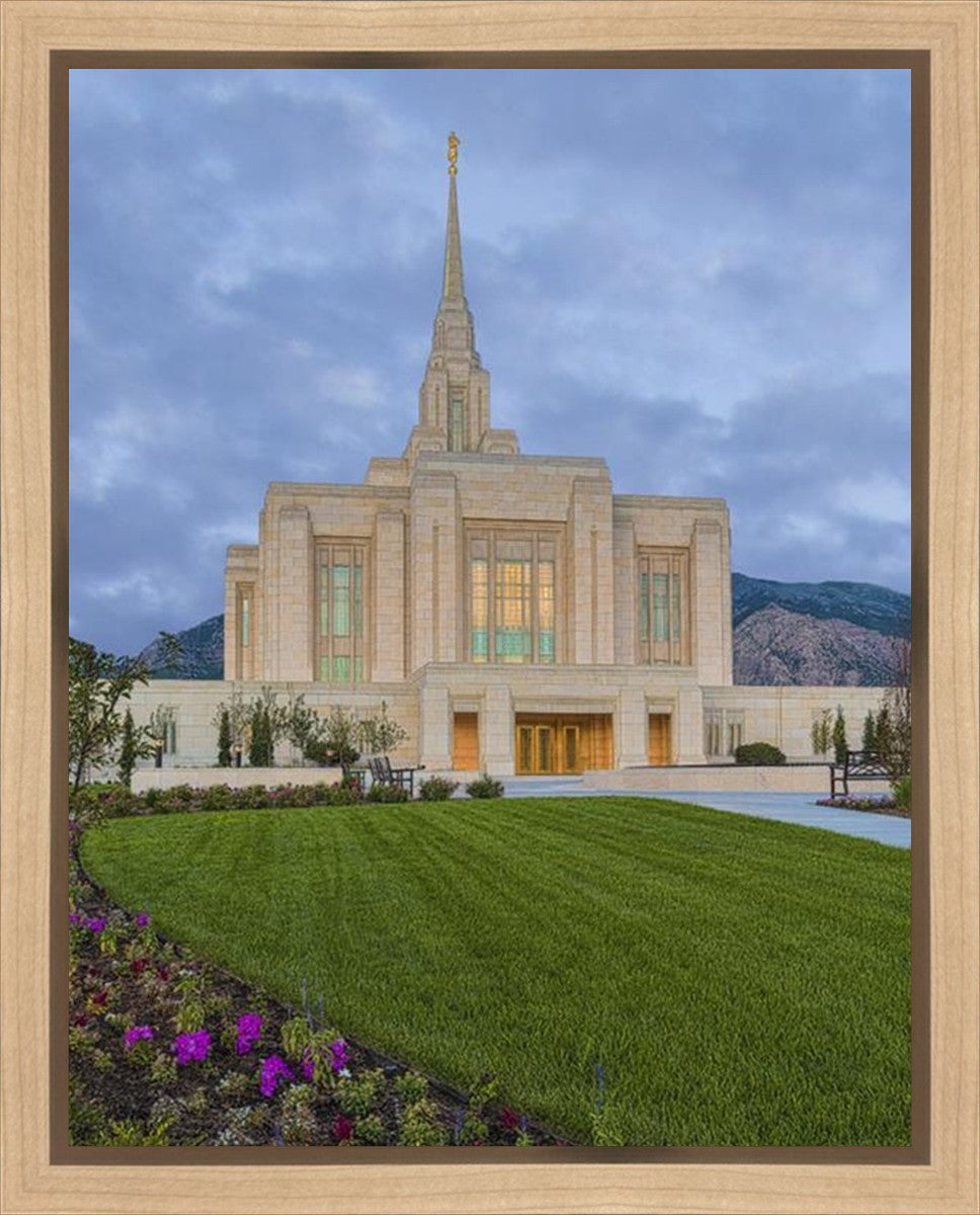 Ogden Temple 01 Gallery Wrap