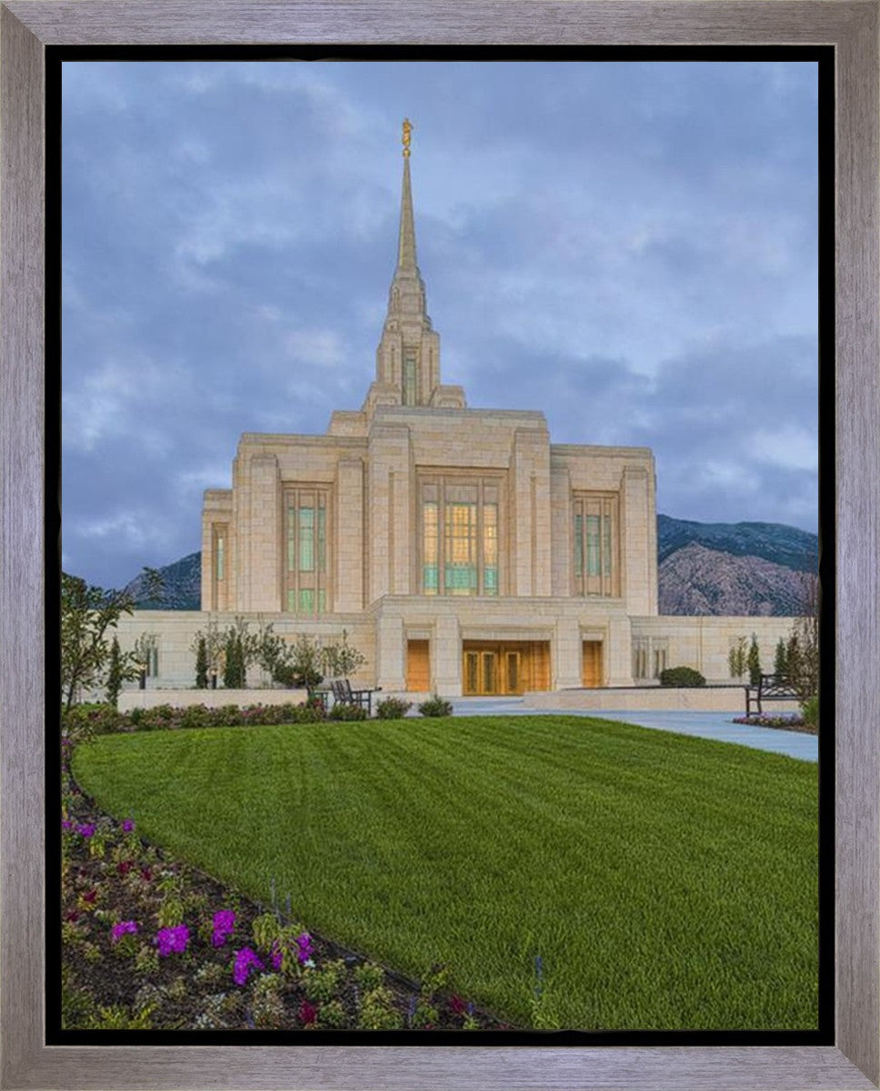 Ogden Temple 01 Gallery Wrap
