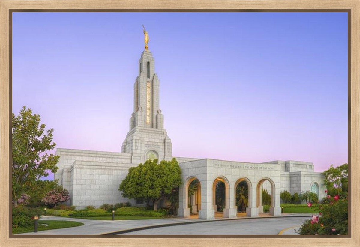 Redlands Temple 02 Gallery Wrap