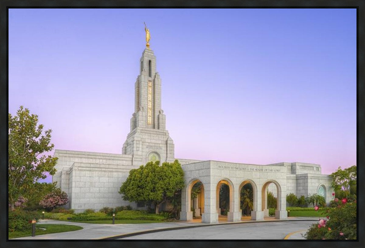 Redlands Temple 02 Gallery Wrap