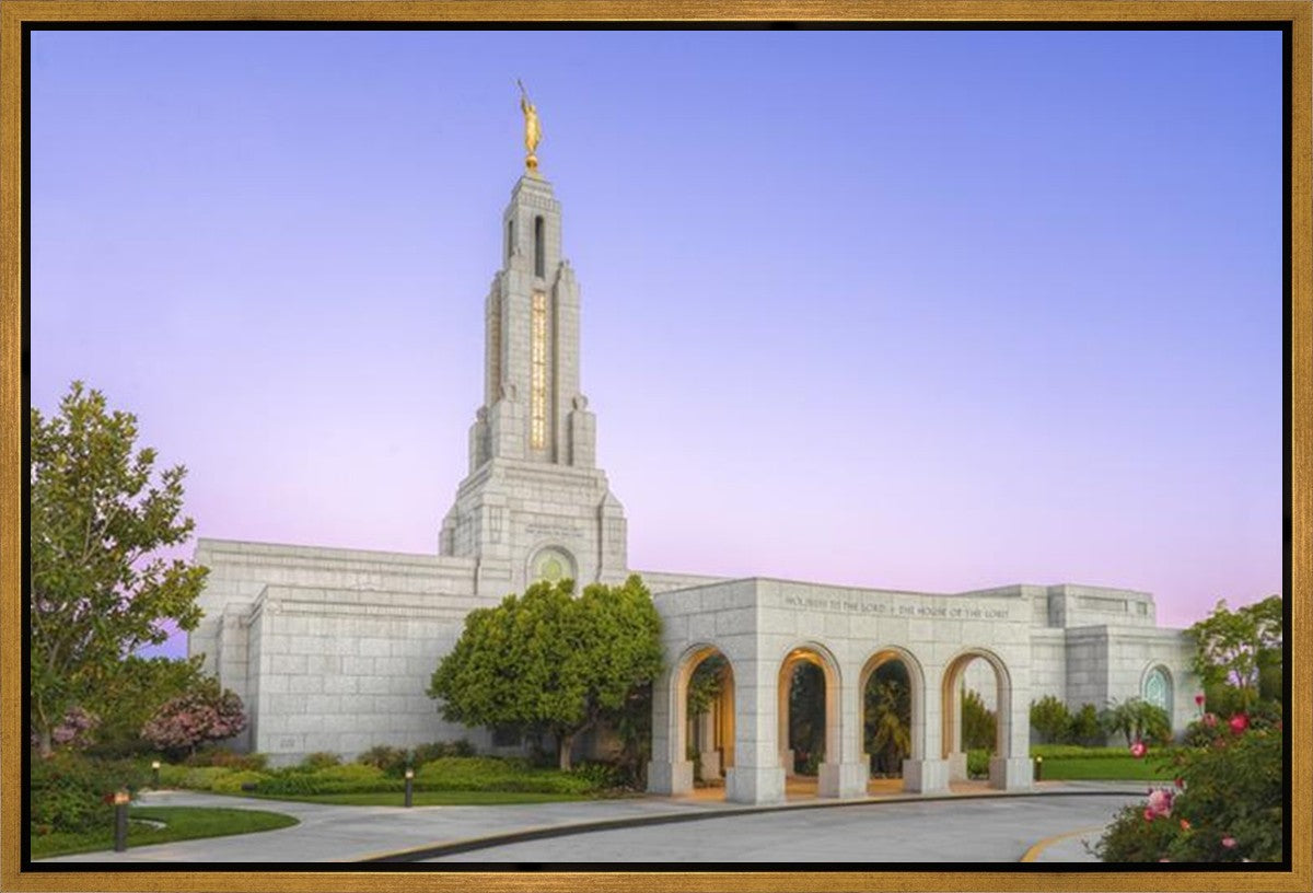 Redlands Temple 02 Gallery Wrap