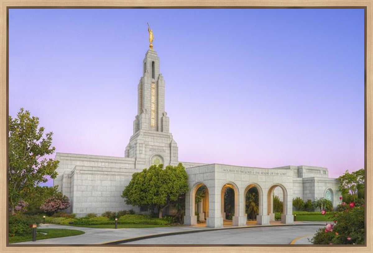 Redlands Temple 02 Gallery Wrap