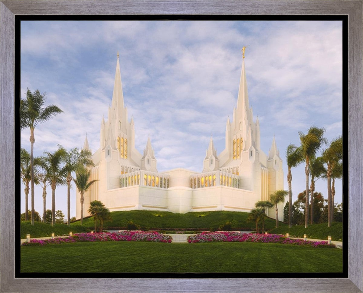 San Diego Temple 05 Gallery Wrap