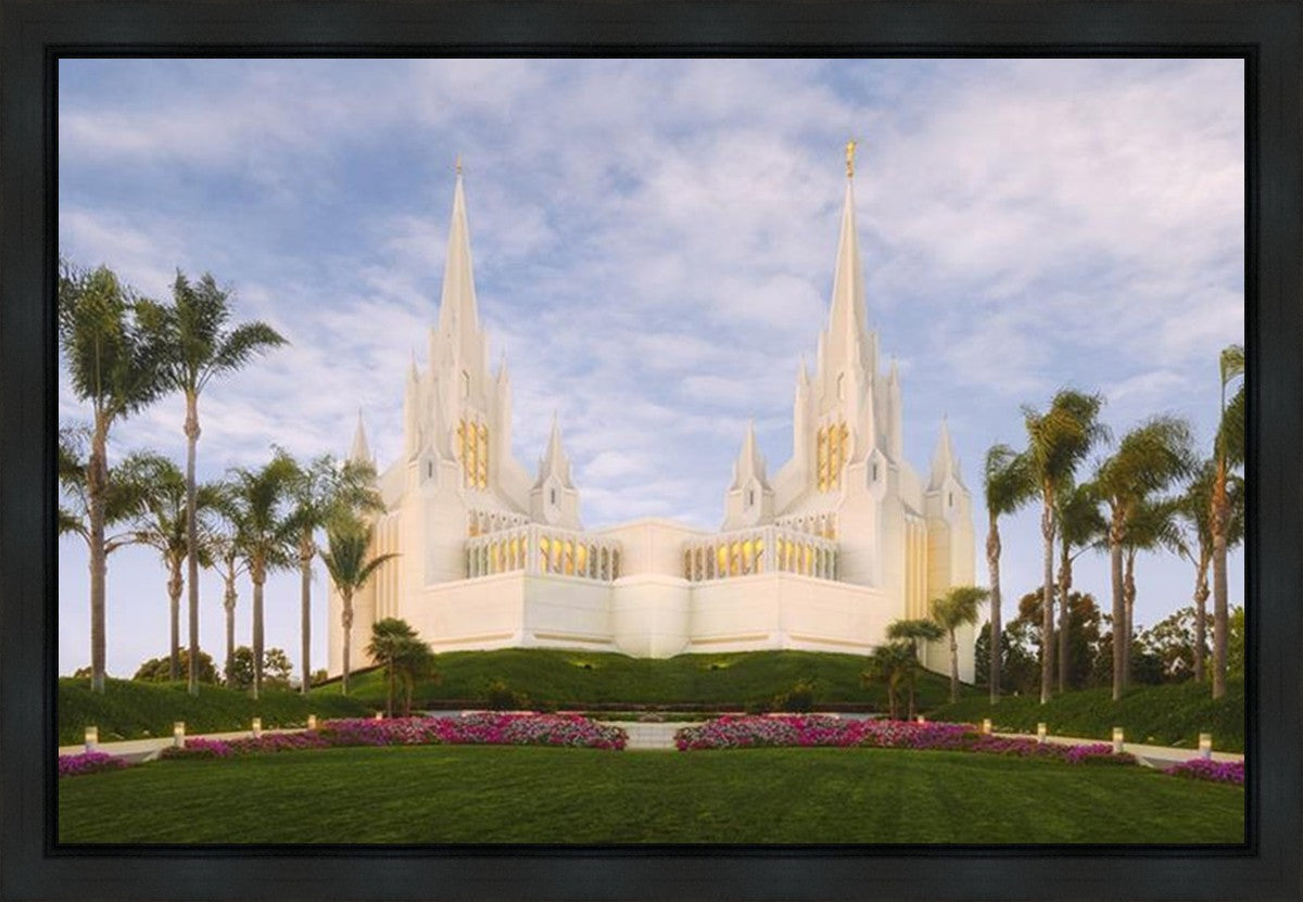 San Diego Temple 05 Gallery Wrap