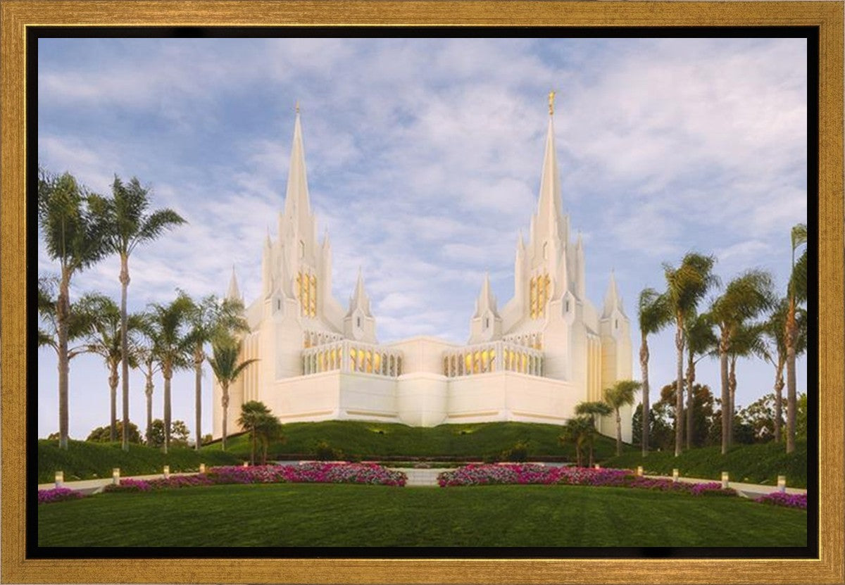 San Diego Temple 05 Gallery Wrap