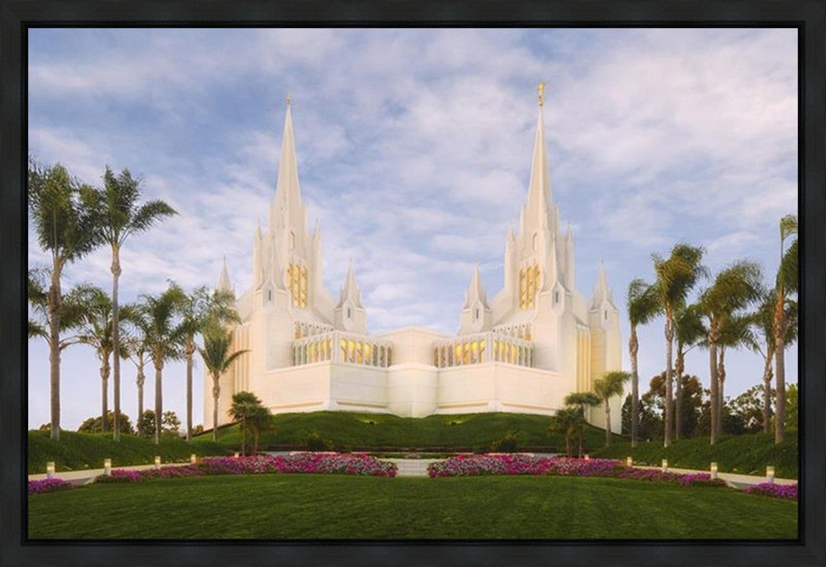 San Diego Temple 05 Gallery Wrap