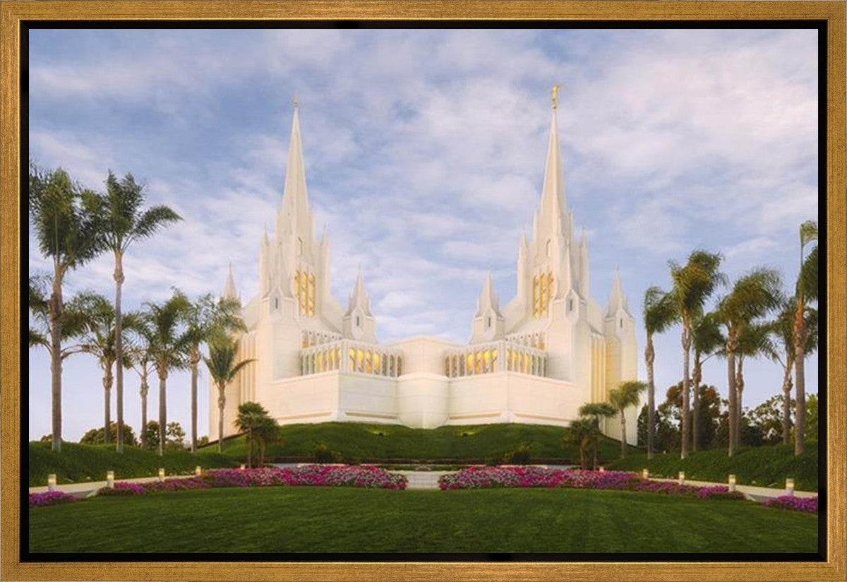 San Diego Temple 05 Gallery Wrap
