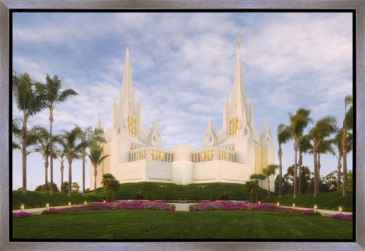 San Diego Temple 05 Gallery Wrap