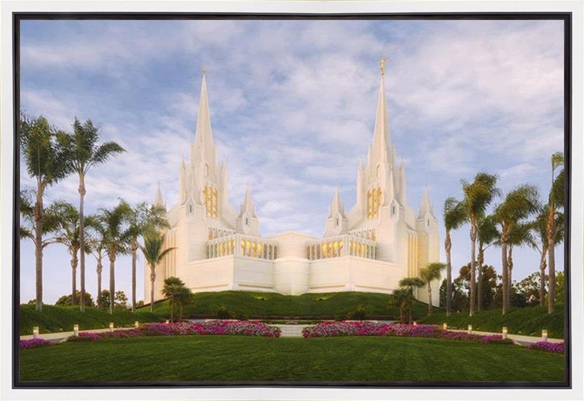 San Diego Temple 05 Gallery Wrap