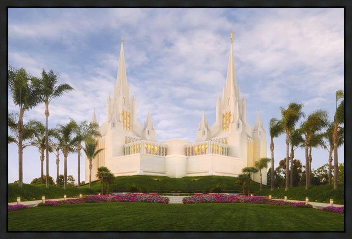 San Diego Temple 05 Gallery Wrap