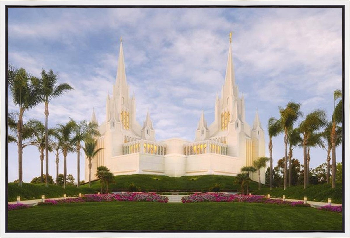 San Diego Temple 05 Gallery Wrap