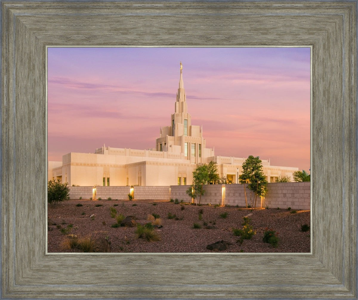 Phoenix Temple Dusk