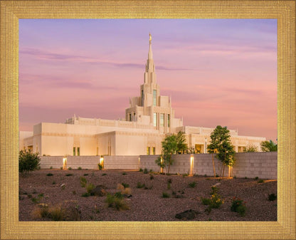 Phoenix Temple Dusk