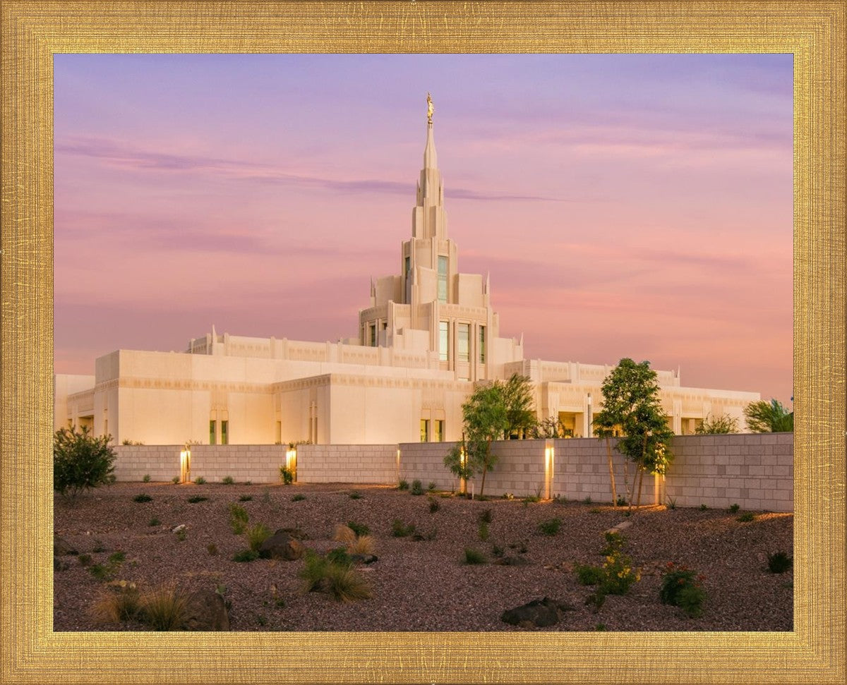 Phoenix Temple Dusk