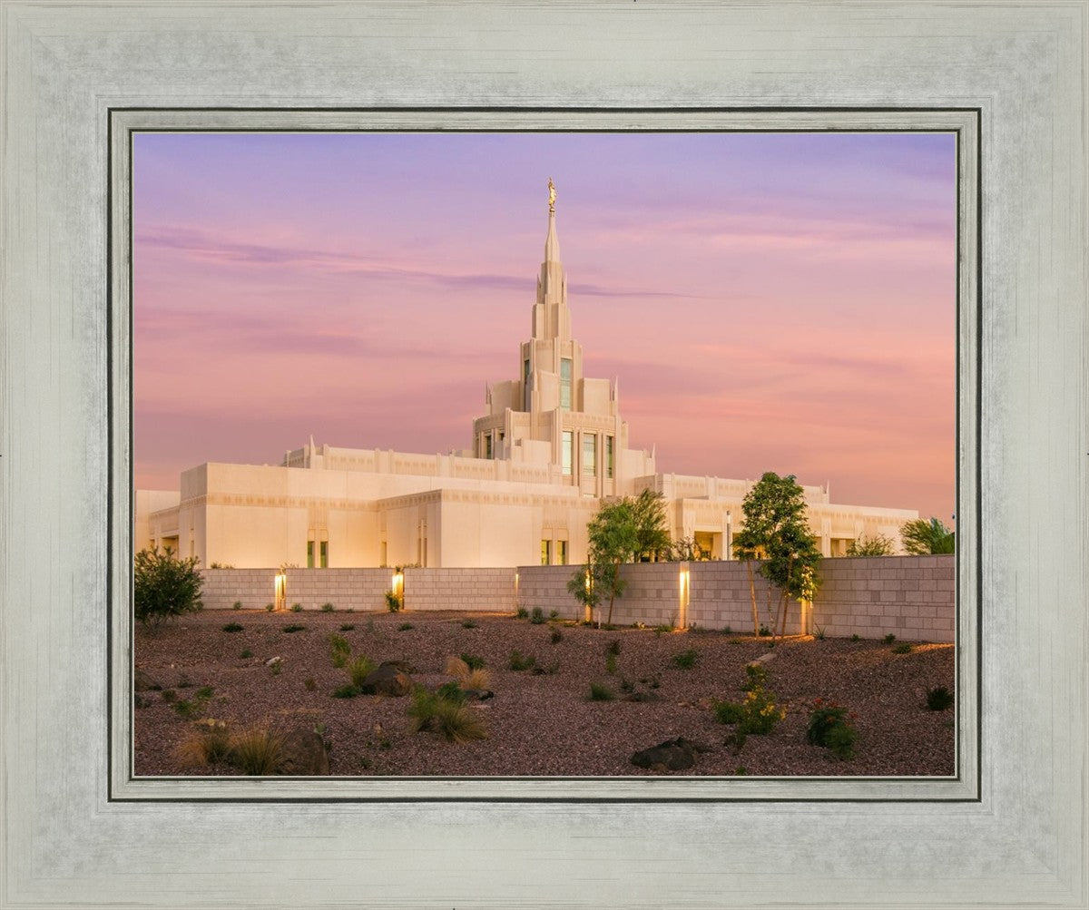 Phoenix Temple Dusk