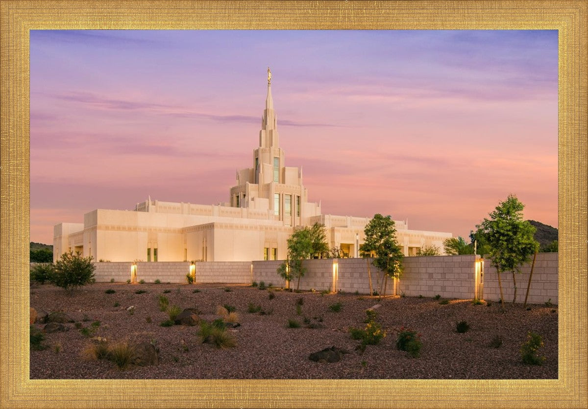 Phoenix Temple Dusk