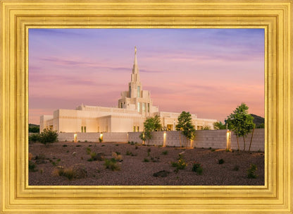 Phoenix Temple Dusk