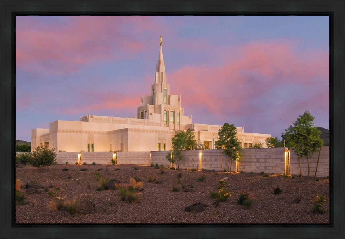 Phoenix Temple Eventide Gallery Wrap