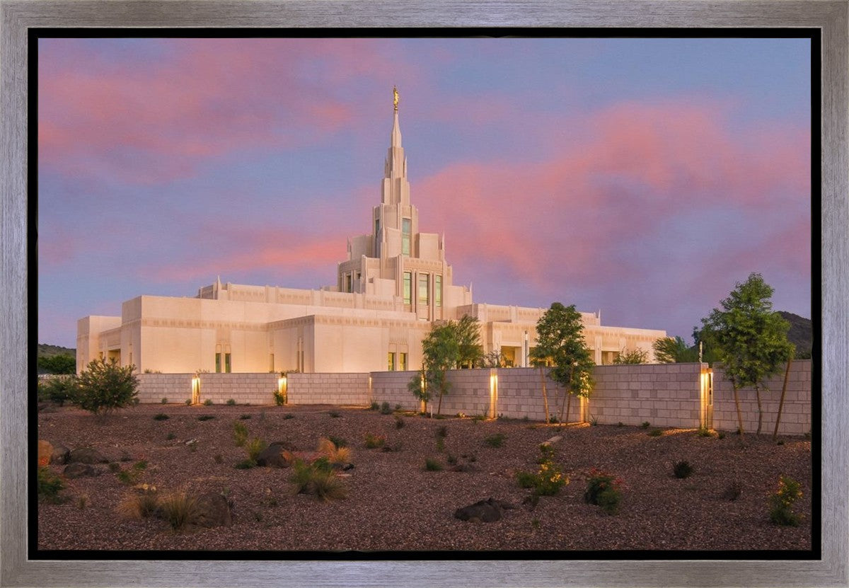 Phoenix Temple Eventide Gallery Wrap