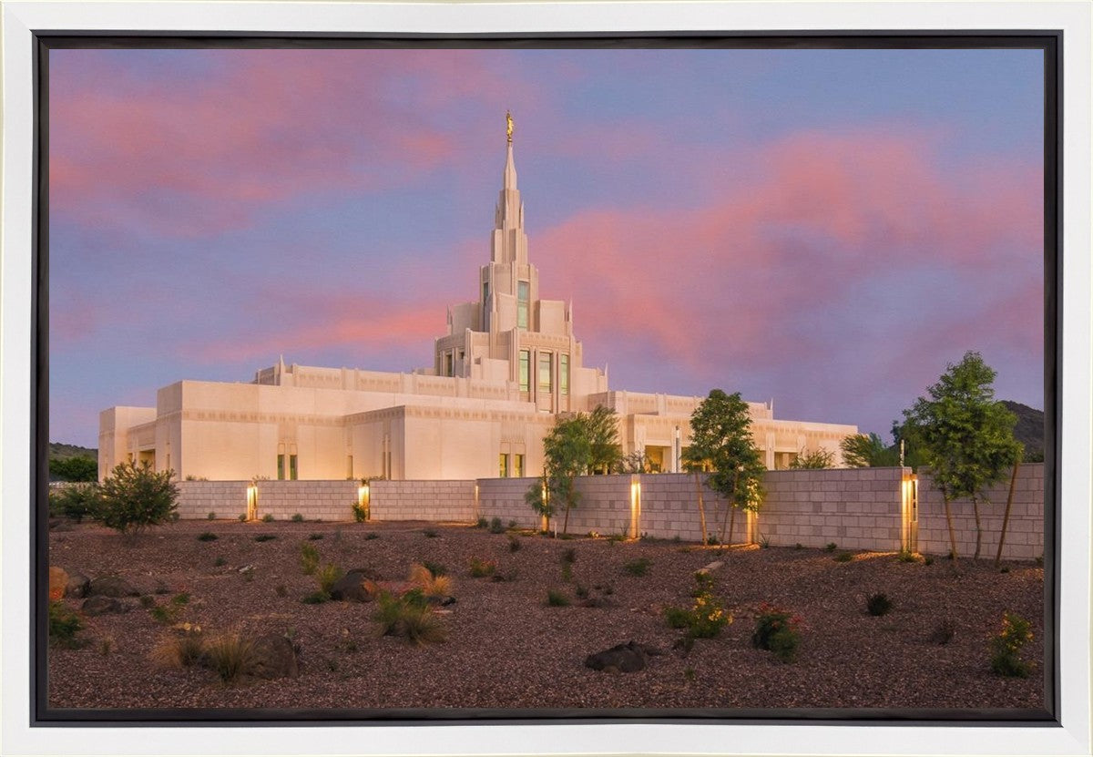 Phoenix Temple Eventide Gallery Wrap
