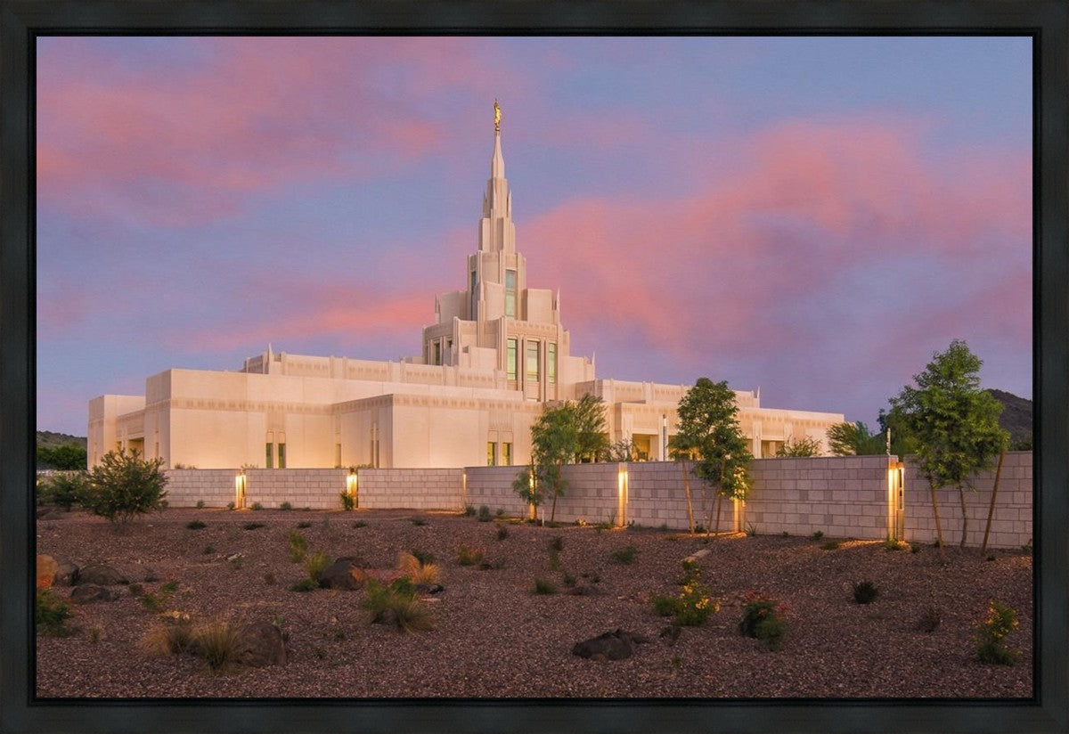 Phoenix Temple Eventide Gallery Wrap