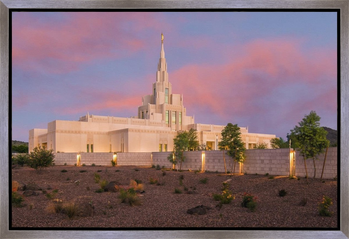 Phoenix Temple Eventide Gallery Wrap