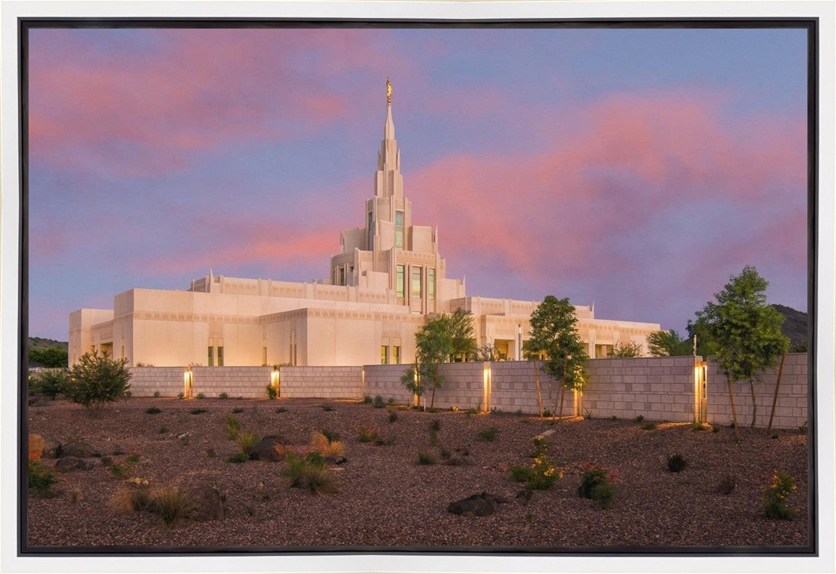 Phoenix Temple Eventide Gallery Wrap