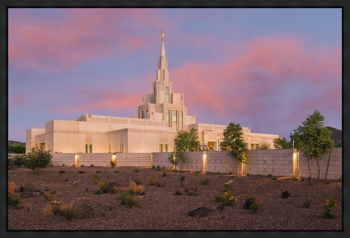 Phoenix Temple Eventide Gallery Wrap