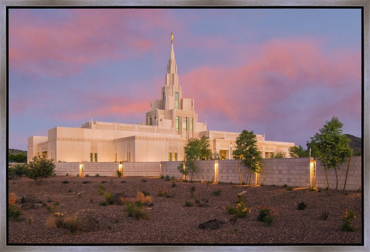 Phoenix Temple Eventide Gallery Wrap
