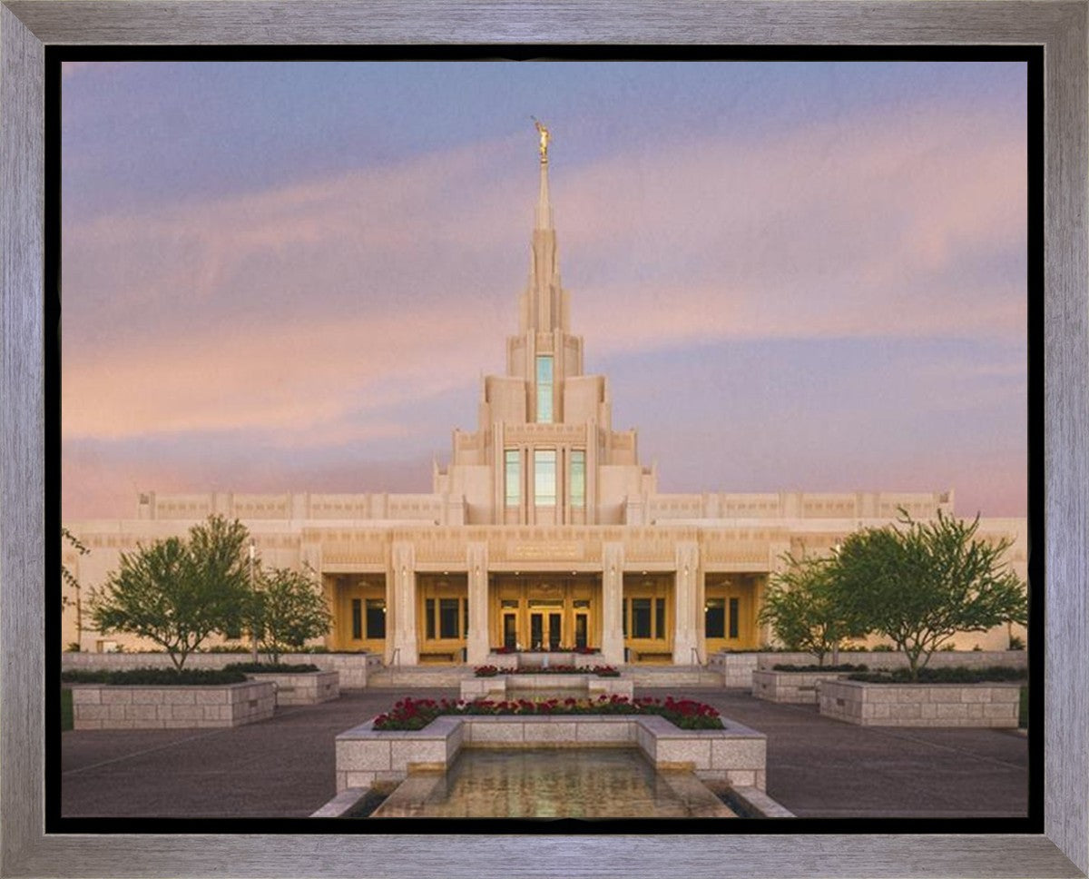 Phoenix Temple Golden Doors Gallery Wrap