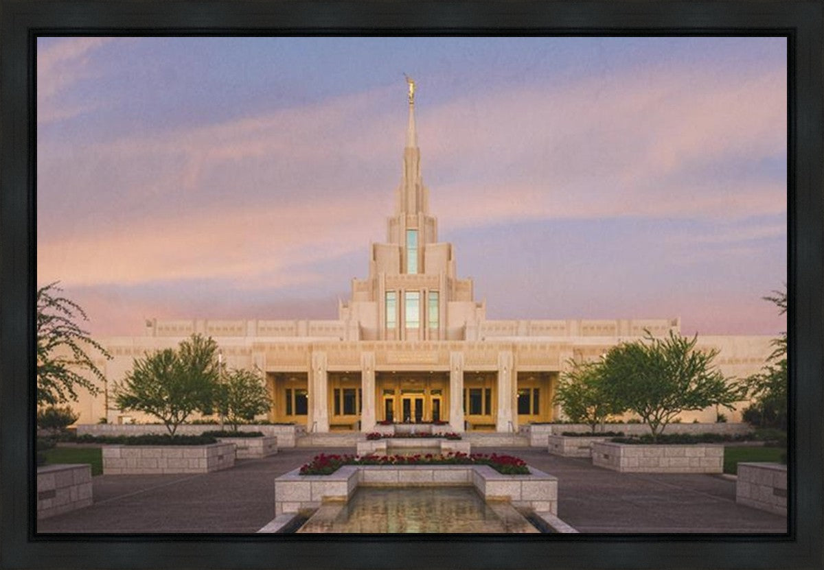 Phoenix Temple Golden Doors Gallery Wrap