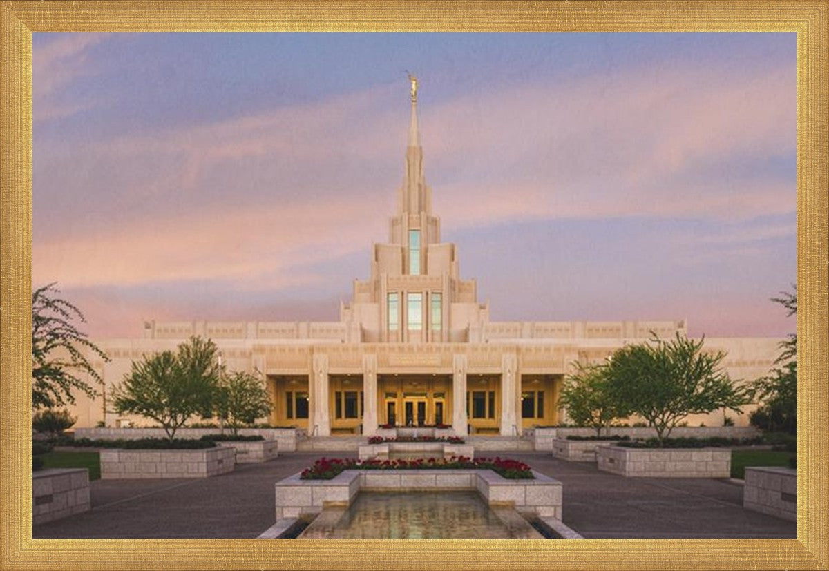 Phoenix Temple Golden Doors