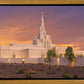Phoenix Temple Sunset