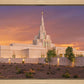 Phoenix Temple Sunset