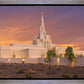 Phoenix Temple Sunset
