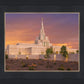Phoenix Temple Sunset