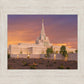 Phoenix Temple Sunset