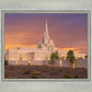 Phoenix Temple Sunset