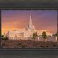 Phoenix Temple Sunset