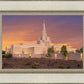 Phoenix Temple Sunset